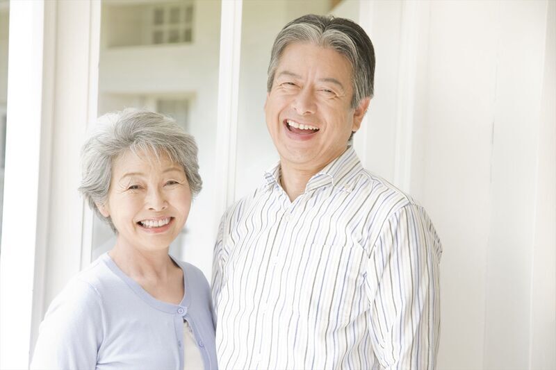 老人夫婦